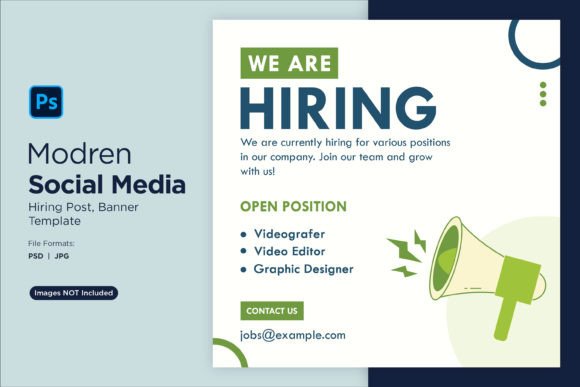 Attract Top Talent with We Are Hiring Social Media Post 08