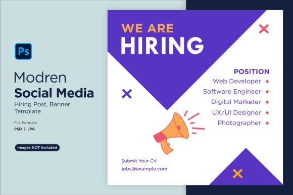 Attract Top Talent with We Are Hiring Social Media Post 22