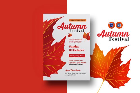 Autumn Festival Flyer Template: Elevate Your Seasonal Design