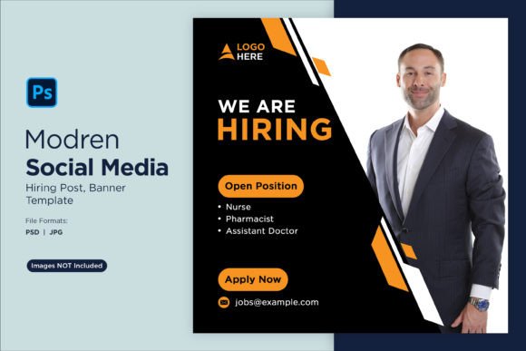 Elevate Your Recruitment with We Are Hiring Social Media Post 72