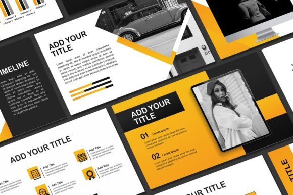 Elevate Your Visuals with the Yellow Presentation Slide PPT