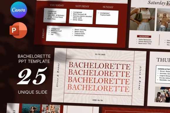 Plan the Perfect Party with a Bachelorette Itinerary Template
