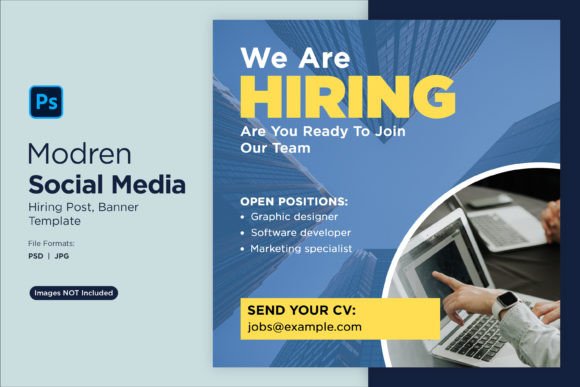 We Are Hiring Social Media Post 12: Attract Top Talent Today