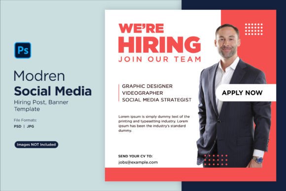 We Are Hiring Social Media Post 87: A Designer's Toolkit