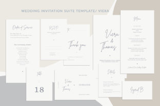 Wedding Invitation Suite Viera: A Designer's Guide to This Template Pack